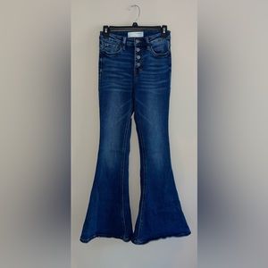 High-Rise Super Flare Jeans